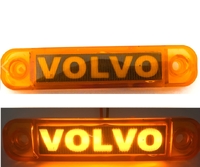 Фонарь габарит Volvo декоративний жовтий 24в(12990) VOLVO