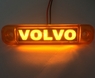 Фонарь габарит Volvo декоративний жовтий 24в(12990)