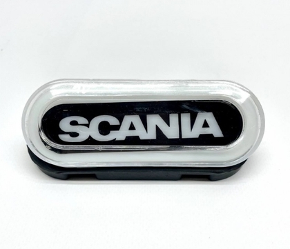 Ліхтар габаритний Scania неон білий 24в(13008)