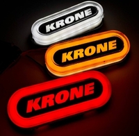 Ліхтар габаритний Krone неон білий 24в(13012) 