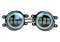 Комплект туманки світлодіодні Led Toyota Camry,Avensis,Corolla(13041)