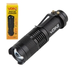 Ліхтарик ручний VOIN VL-3028, LED XPE, 100Lm, зум, алюміній, 1хАА (не в комплекті) 13087