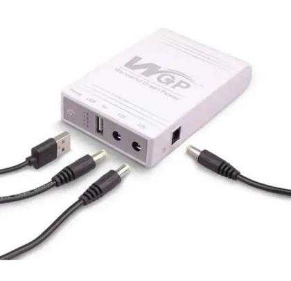 Джерело безперебійного живлення для роутера 10400Mah, USB виходи, DC 5V,9V,12V(13152) 