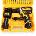 Шуруповерт DeWALT DCF680G2F (12V, 2AH) із набором інструментів(13141)
