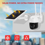 Поворотна відеокамера з сонячною батареєй 4G Solar Cam 1080P(13220)