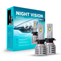 Світлодіодні лампи Carlamp Night Vision Gen3 H7 5500K(13266) 