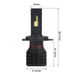 Carlamp Night Vision Gen3 H4,5500K 6000Lm(13267)