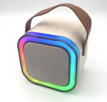 Дитяча караоке-колонка з двома мікрофонами, RGB-підсвіткою та Bluetooth K12(13278)