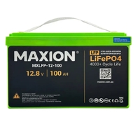 Акумулятор літієвий MAXION LiFePO4 MXLFP-12-100 12в, 100Ah(13296) 