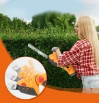 Акумуляторні ножиці-кущорізи 24V 5.0Ah з 2 насадками для догляду за садом(13305)