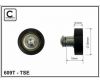 Ролик на тент-штору(TSE) 609-T OEM 1016466/6560