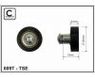 Ролик на тент-штору(TSE) 609-T OEM 1016466/6560