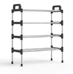 Полиця для взуття метал 4 секції Shoe rack(13328)