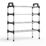 Полиця для взуття метал 4 секції Shoe rack(13328)