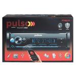 Автомагнітола Pulso 110211 1DIN з Bluetooth, RGB, 2 USB, FM, RCA, 4×50 Вт, LCD-дисплей(13352)