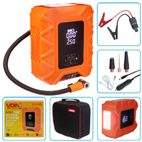 Компресор "VOIN" VC-345CL 4in1/14.8V/37.0wh/10000mAh/Бустер/Повербанк/Ліхтар(13359) 