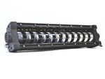 Світлодіодна LED балка 120Вт ближнє,дальнє світло 380mm(13366)
