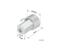Ролик на тент-штору(Etes i Sesam) 2609-ETS OEM 300.871.400/6566 