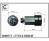 Ролик на тент-штору(Etes i Sesam) 2609-ETS OEM 300.871.400/6566