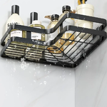 Кутова полиця для ванної кімнати із нержавіючої сталі Corner Shower Caddy(13451)
