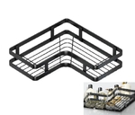 Кутова полиця для ванної кімнати із нержавіючої сталі Corner Shower Caddy(13451)