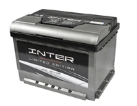 Автомобільний акумулятор INTER limited edition (L2) 60Ah 600A (13479) 