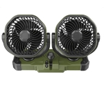 Вентилятор в авто з двома головками, 14 см (12V) 13480