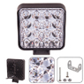 Комплект 4 LED фари 48W 16 діодів Мini 8.5 х 8.5 см(13075)