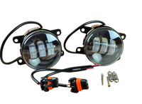 Фари світлодіодні LED Jeep Renegade 2015, 2016,2017,2018,біле/жовте світло (13243) 