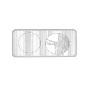 Стекло фары MAN 403-423-463-F2000(1994-2003)/SY-ML1004 L/1522 MAN