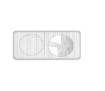 Стекло фары MAN 403-423-463-F2000(1994-2003)/SY-ML1003 R/1523