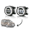 Фари туманні LED Fiat Doblo 2010-2023  біле світло, дхо,комплект 2шт (13244)