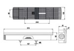Фонарь задний "Volvo,Scania"( 7 секций) (93-02) ISIKSAN. (R) фишка ISS 1012 LS/1626