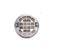 Фонарь задний универсальний круглый ISIKSAN LED (белый)/1637 