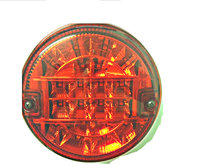 Фонарь задний универсальный круглый ISIKSAN LED (желтый)/1638 
