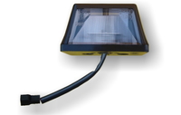 Фонарь  G09/1 (с проводом) черный корпус 12/24V/1687 