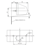 Фонарь  G09/1 (с проводом) черный корпус 12/24V/1687