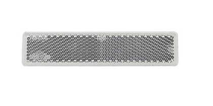 Отражатель прямоугольный белый (103-21mm)  UO 336 /1704