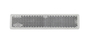 Отражатель прямоугольный белый (103-21mm)  UO 336 /1704
