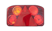 Фонарь задний с треугольником (238х138) L (с подсветкой номера LED) LZT 806/1725 