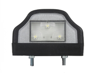 Подсветка номера HOR 47 12/24v диодная черная/LTD 229/1744 