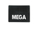 Брызговик с надписью MEGA (объемный текст) 400х290/1945/10-071