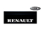 Бризговик с надписью RENAULT 650х200 (объемный текст) передний/1041/1948