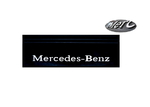 Бризговик с надписью MERCEDES-BENZ  650х200 (объемный текст) передний/1042/1949