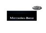 Бризговик с надписью MERCEDES-BENZ  650х200 (объемный текст) передний/1042/1949