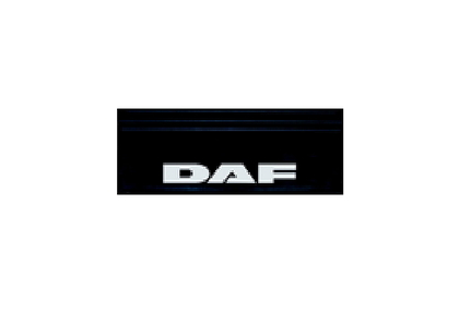 Бризговик с надписью DAF  650х200 (объемный текст) передний/1047/1954