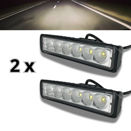 Світлодіодні фари комплект 2шт LED фара 36Вт(13183)
