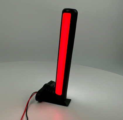 Ліхтар габаритний ріг LED 16 СМ red white 12-24в(12915)