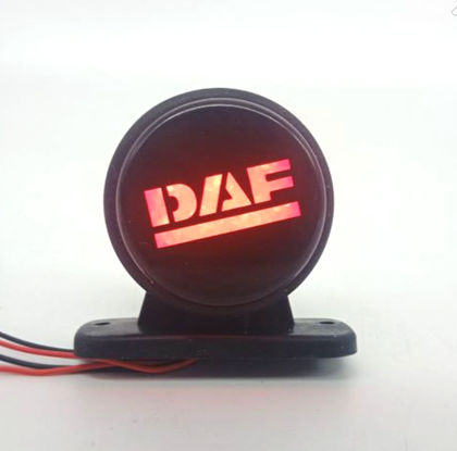 Ліхтар габаритний ріг LED 6 СМ Daf 24в(12917)