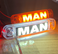 Фонарь габарит Man декоративний білий 24в(12941) MAN